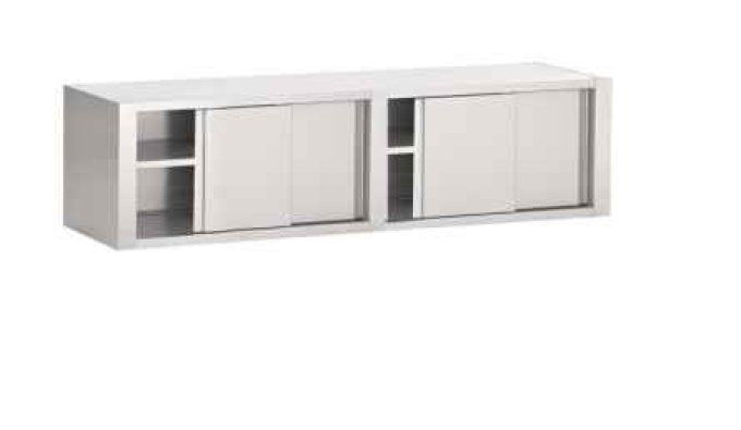 Armoire murale portes coulissantes Inox AISI 430