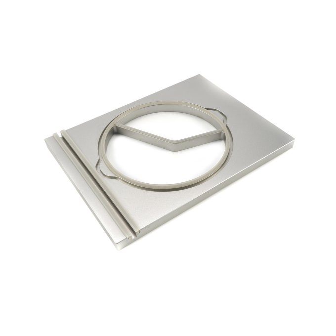 Pearl Round Tray Ø 220 mm - Medium - 2 Compartments