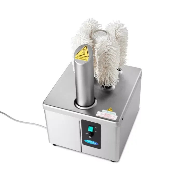 Polisseuse de verre - 8 brosses - 600 verres/heure MAXIMA 09380000