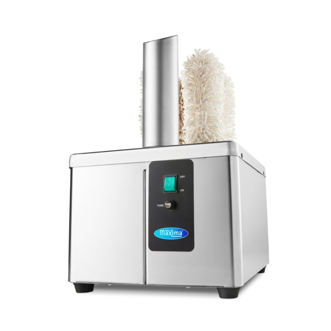 Polisseuse de verre - 5 brosses - 300 verres/h Maxima 09380001