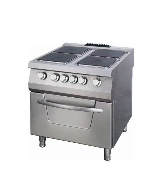 Premium cuisinière 4 brûleurs (unité double) prof. 90 cm élect. Maxima 09398525
