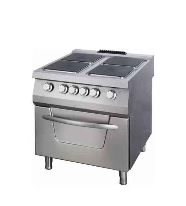 Premium cuisinière électrique 4 brûleurs unité double 09398525 MAXIMA 