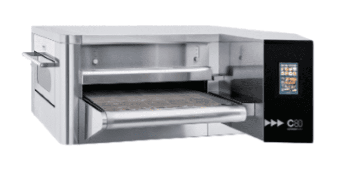 Four tunnel électrique 206 pizzas/h PRISMAFOOD C80