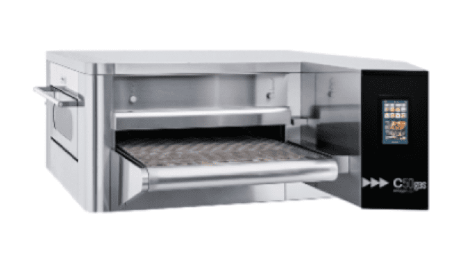 Four tunnel- 86 pizzas/h PRISMAFOOD C50-GAS 