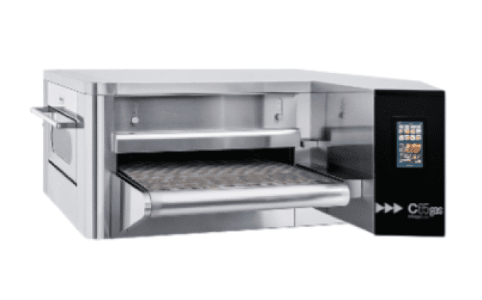 Four tunnel  137 pizzas/h PRISMAFOOD C65-GAS 