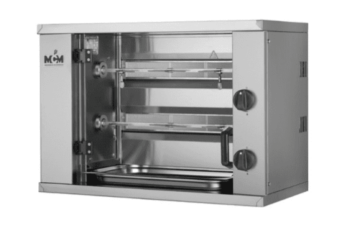 Mini rôtissoire électrique 6 poulets MCM MN2E 