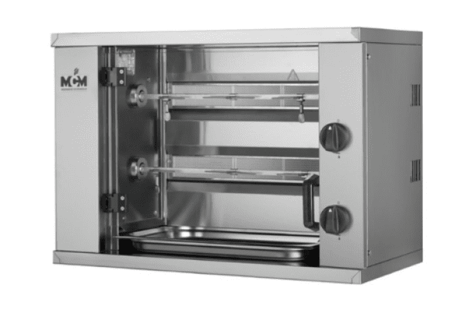 Mini rôtissoire gaz 6 poulets MCM MN2G 