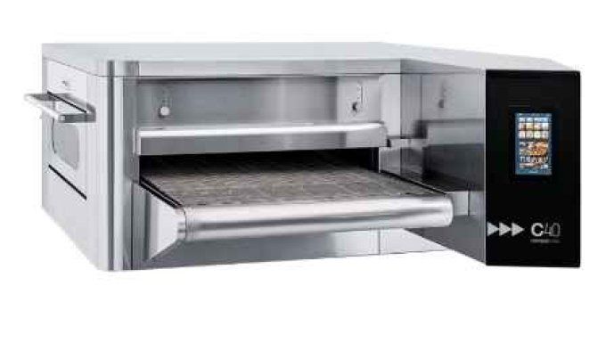 Four tunnel électrique à convection- 43 pizzas/h Prismafood TUNNEL C40
