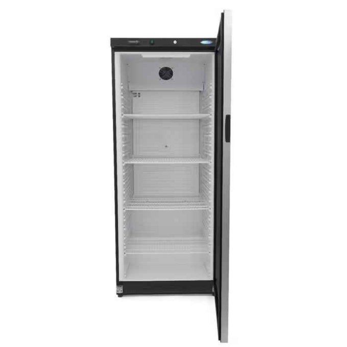 Réfrigérateur 600L litres noir porte verre MAXIMA 09405032 