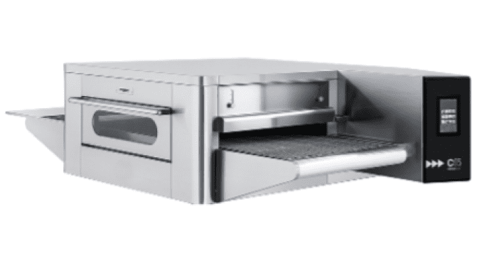 Four tunnel électrique 137 pizzas/h PRISMAFOOD C65