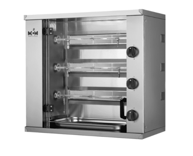 Mini rôtissoire gaz  9 poulets MCM MN3G