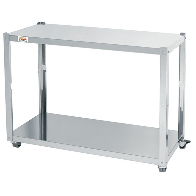 Table d'appui avec 2 étagères FECA ME-EKO