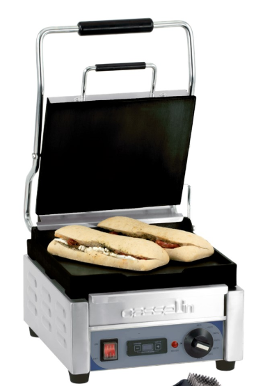 Grill Panini petit premium lisse/lisse CASSELIN CGPLLPPT CASSELIN