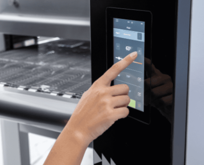 Four tunnel- 86 pizzas/h PRISMAFOOD C50-GAS 