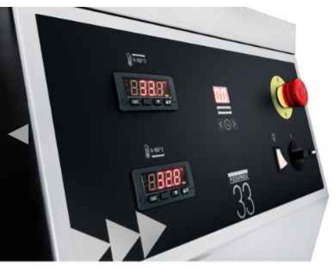 Presse à Pizza 500 mm PRISMAFOOD  PIZZA PRESS 50 T (TRIPHASÉ)