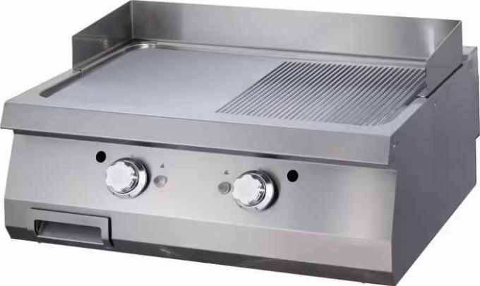 Plaque de grill robuste demi-rainuré MAXIMA 09395990 
