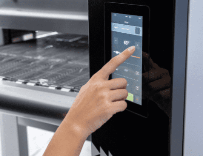 Four tunnel électrique 206 pizzas/h PRISMAFOOD C80