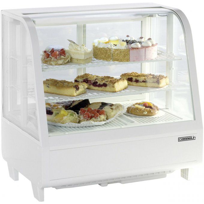 Vitrine à dessert réfrigérée 100 litres CASSELIN CVR100LB
