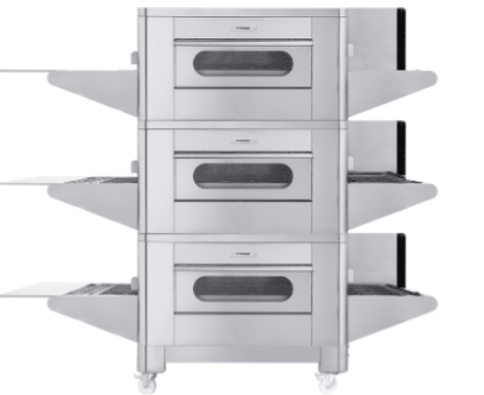 Four tunnel- 86 pizzas/h PRISMAFOOD C50-GAS 