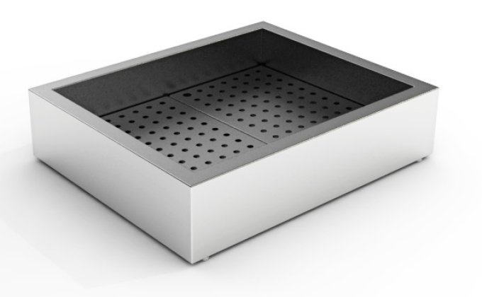 BAC À GLACE PILÉE EN CONSTRUCTION 2/1 GN