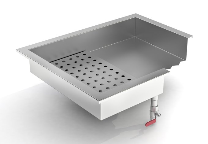 BAC À GLACE PILÉE INTÉGRÉ 3/1GN