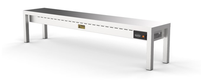 ÉTAGÈRE CHAUFFANTE EN CÉRAMIQUE 1 NIVEAUX 1800 5 HEATERS OF 250W