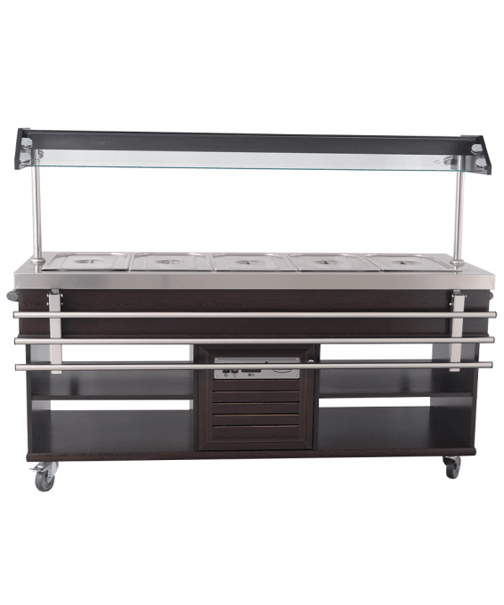 BUFFET CHAUD GN 5/1 COMBISTEEL 7078.0035
