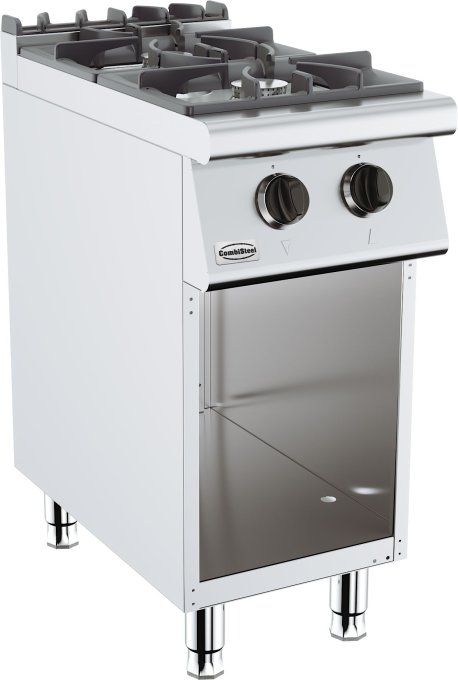 CUISINIERE A GAZ 2 BR BASE 700 COMBISTEEL 7178.0400