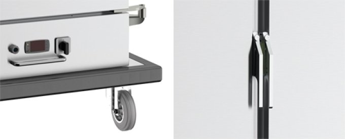 CHARIOT BANQUET CHAUFFANT 18x 2/1GN