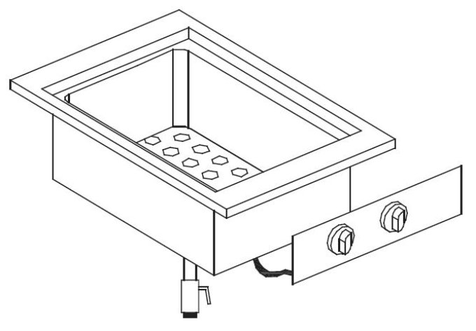 Élément de bain-marie COMBISTEEL 7266.0090