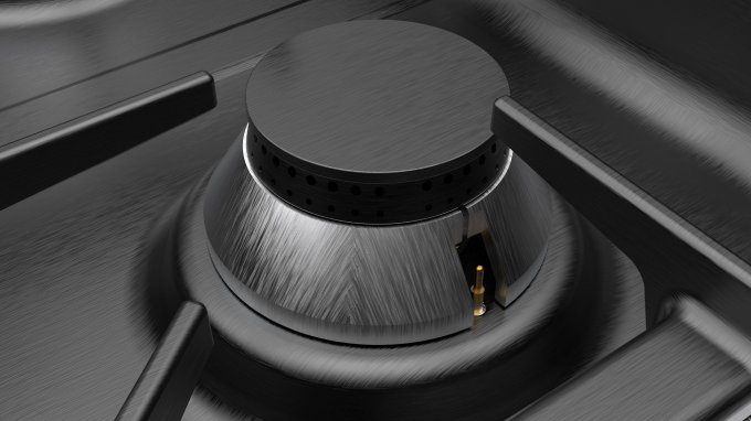 BASE 700 CUISINIERE A GAZ 4 BR.