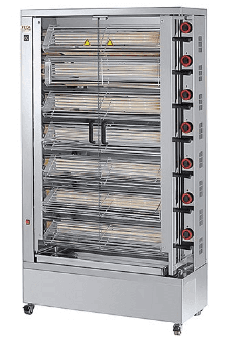 Rôtissoire à poulet ouverte 7-Grill - FECA 735-EKO 