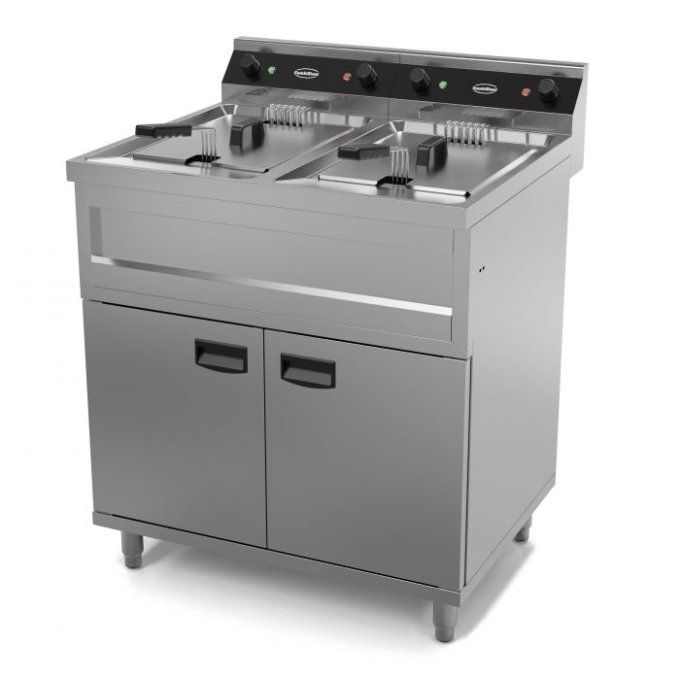 FRITEUSE ÉLECTRIQUE 2X12L 2X6KW COMBISTEEL 7455.0960