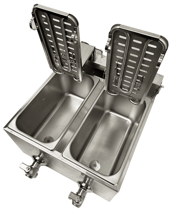 FRITEUSE POSABLE ÉLECTRIQUE 2X4 L