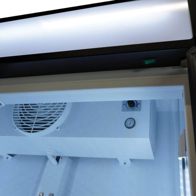 RÉFRIGÉRATEUR 2 PORTES EN VERRE FCU-750