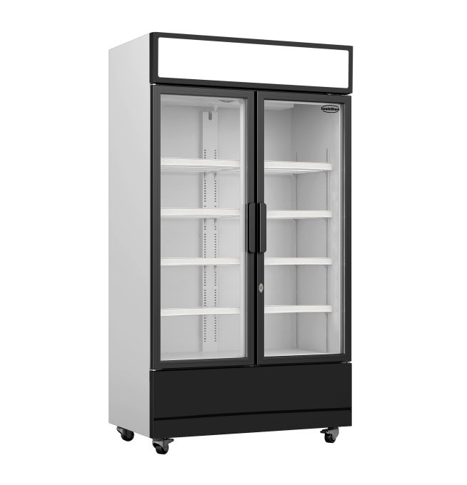 RÉFRIGÉRATEUR 2 PORTES EN VERRE FCU-750