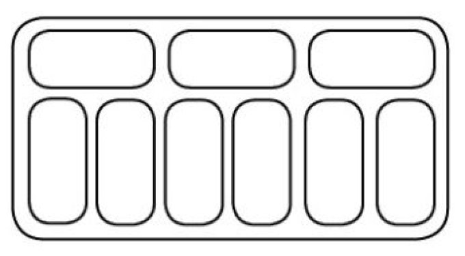 VITRINE À CREME GLACÉE BALI 9X5 LTR