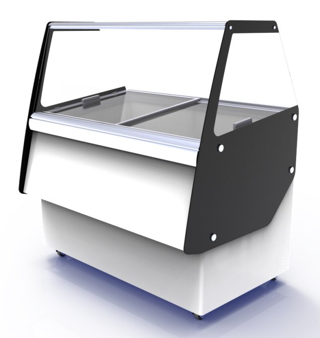 VITRINE À CREME GLACÉE CUBA 13X5 LTR