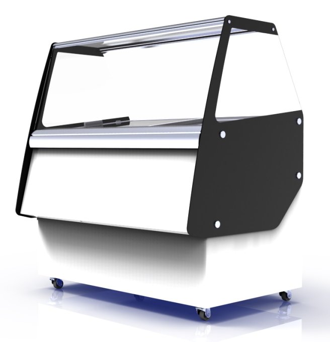 VITRINE À CREME GLACÉE CUBA 13X5 LTR