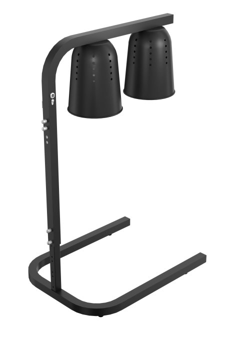 LAMPE CHAUFFANT NOIRE