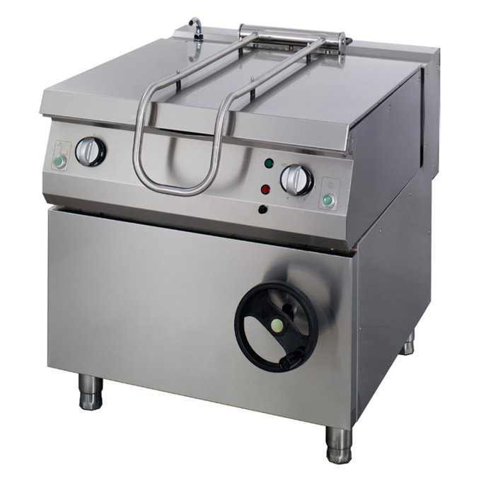 Premium bratt pan - 80 L - profondeur 90 cm - gaz