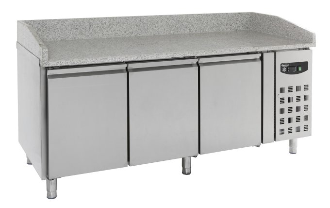 TABLE PRÉP POUR PIZZA 3 PORTES COMBISTEEL 7950.0044