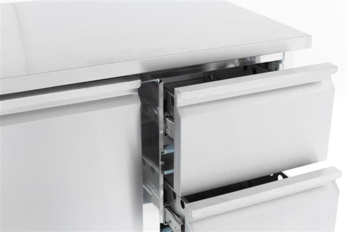 TABLE RÉFRIGÉRÉE 1 PORTE/2 TIROIRS