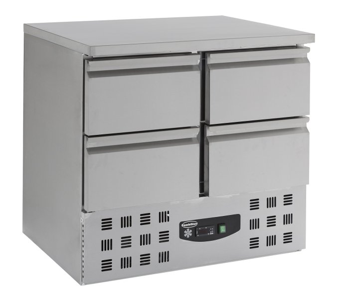 TABLE RÉFRIGÉRÉE 4 TIROIRS