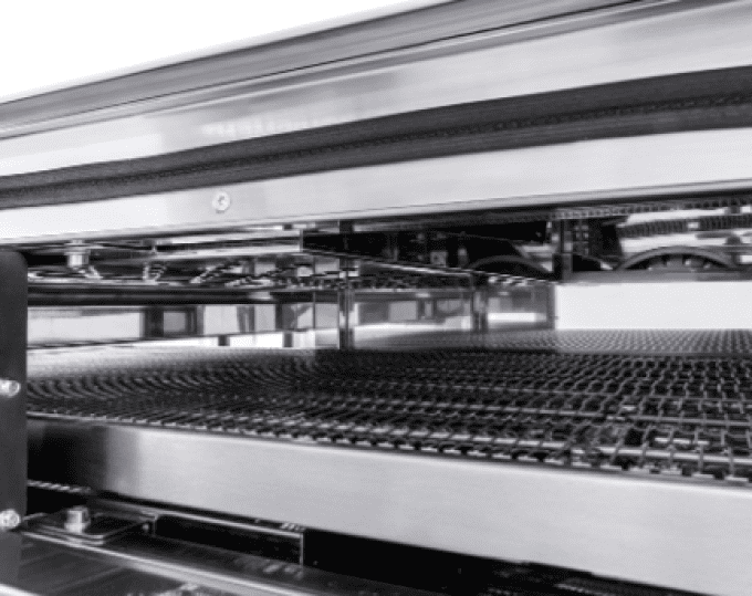 Four tunnel électrique 137 pizzas/h PRISMAFOOD C65