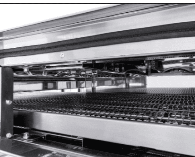 Four tunnel électrique 206 pizzas/h PRISMAFOOD C80