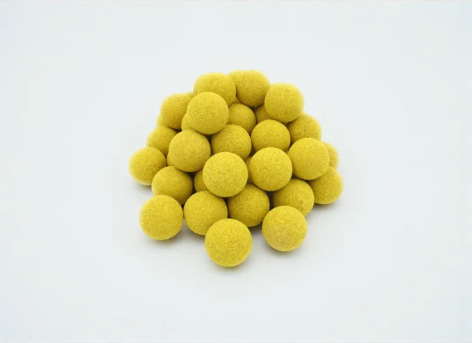 Lot de 10 balles en liège jaune Missi CHRDirect