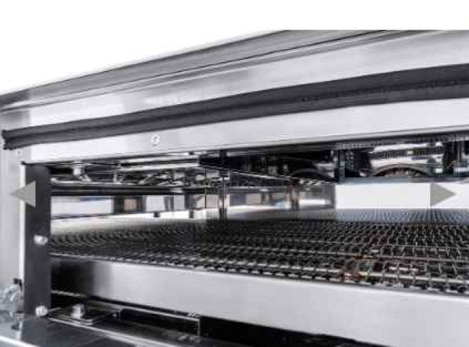 Four tunnel à convection à gaz - 43 pizzas/h  PRISMAFOOD C40-GAS 