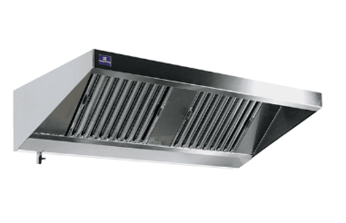 Hotte murale Snack avec éclairage VIRTUS CS1116