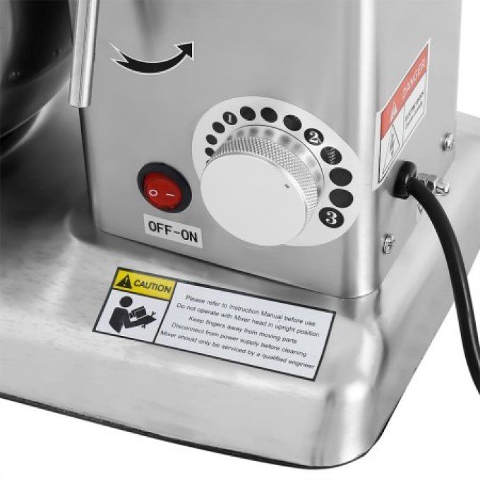 Mélangeur planétaire 7 litres CLIMAHOSTELERIA PEKIN B7L